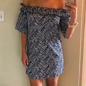 Vineyard Vines Off Shoulder Dress